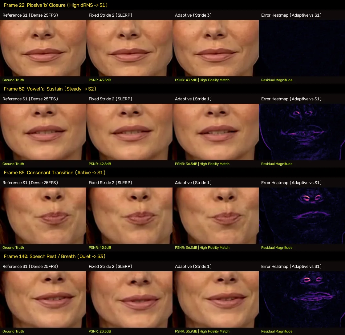 Adaptive Cadence Visual Parity Montage
