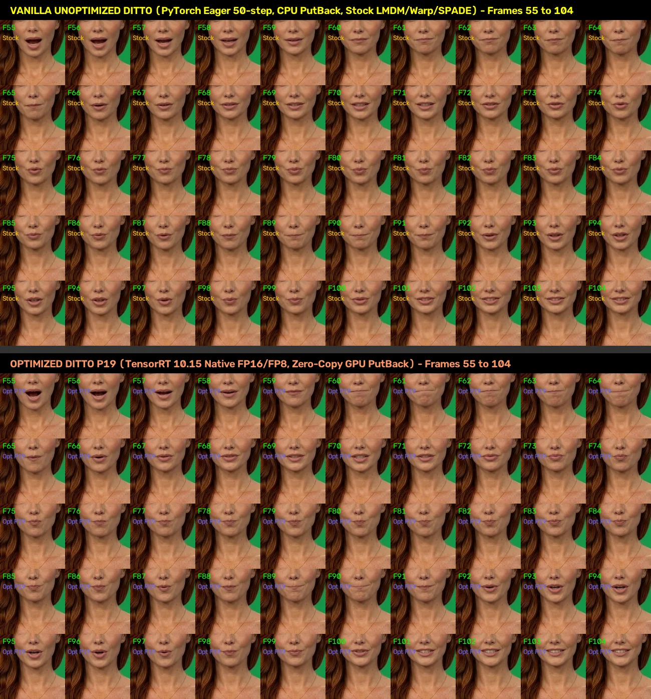 Part 19 Full 50-Frame Comparison