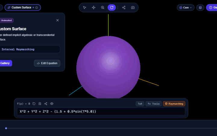 Parametric Morphing Animation