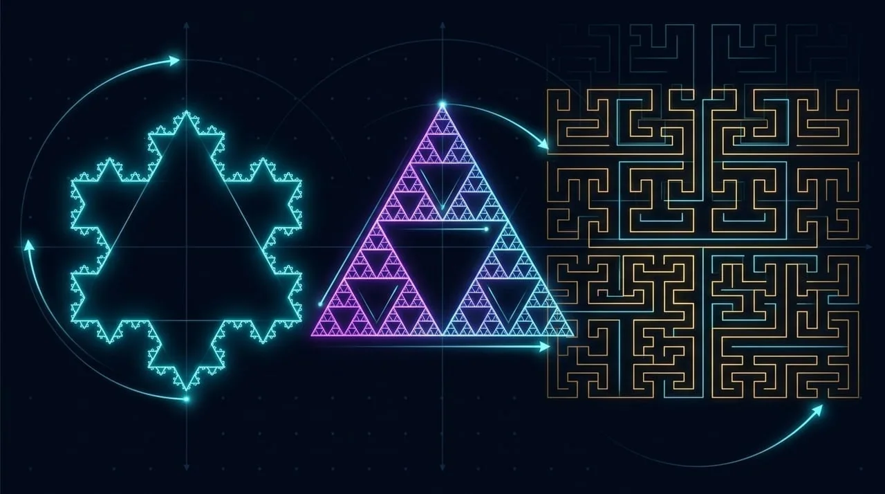 LSystemTS: Rendering Recursive Lindenmayer Fractals & Space-Filling Curves in TypeScript