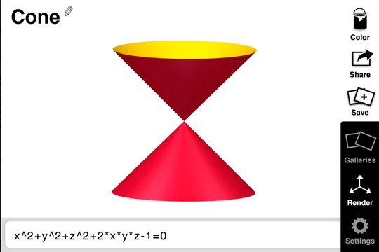 iSurfer — Real-Time GPU Algebraic Surface Ray Tracer